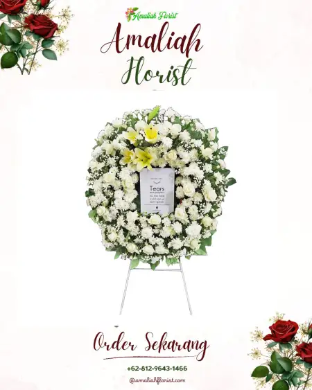 Krans Bunga Duka Nunuk Baru